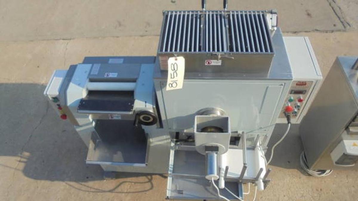Used Pama Roma P/25C Pasta Mixer/Extruder, 55 Lbs/Hour