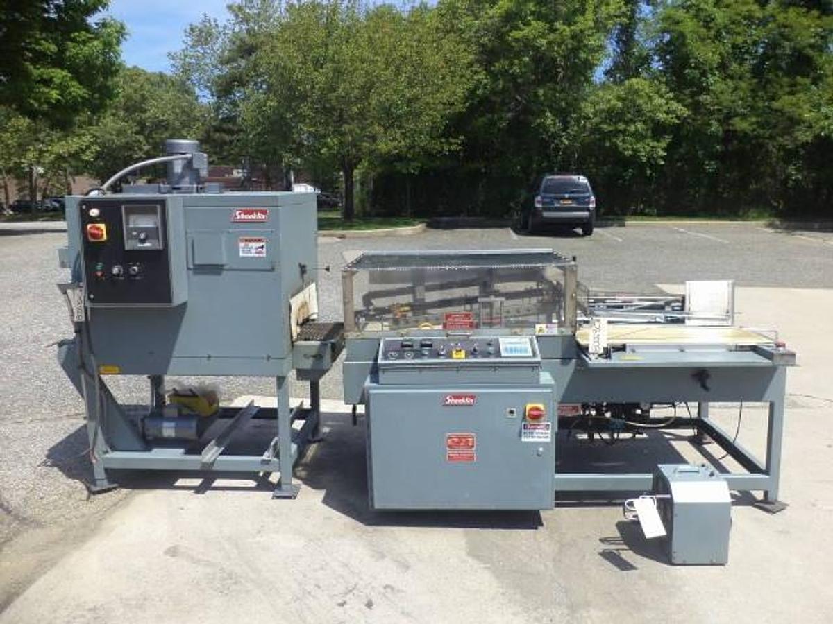 Used Shanklin A-27A “L” Sealer With Shrink Tunnel