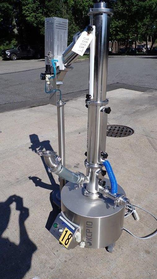 Used Kramer KCP10 SS Capsule Polisher, Portable