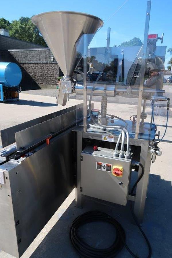 Used Cozzoli Single Head Fully Automatic Piston Filler, up to 72 ounces, Mfd. 2017