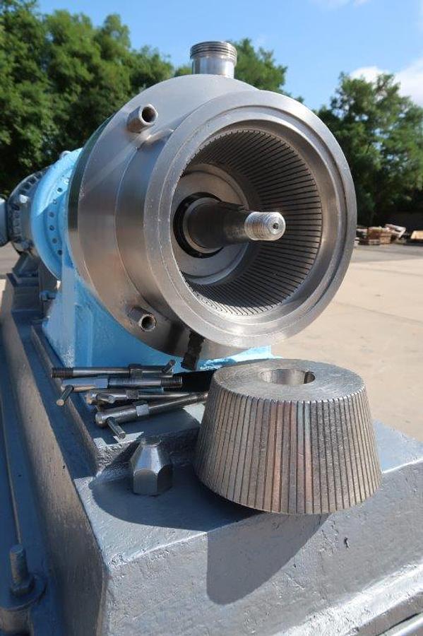 Used Charlotte SD-40 Stainless Steel Horizontal Colloid Mill, Tall Stand