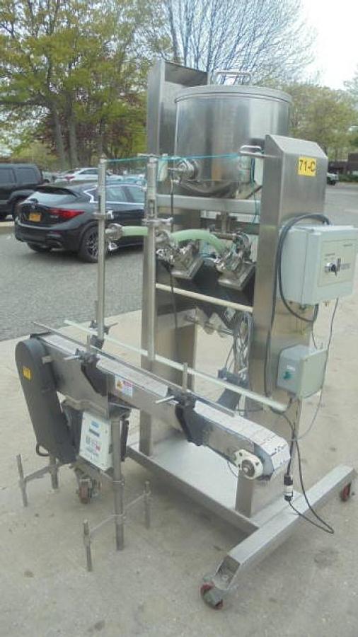 Used Hi-Bar Systems Dual Head Pump Style Filler