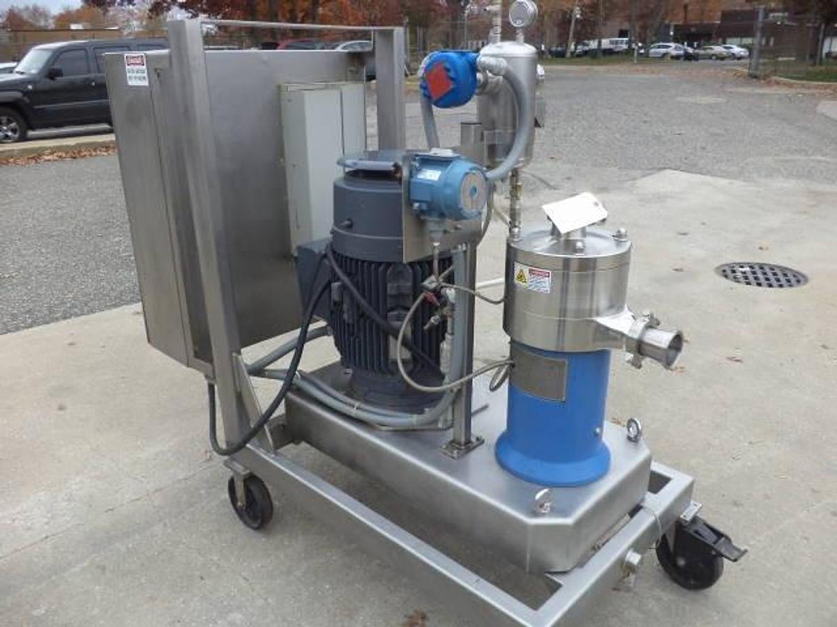 Used IKA DR 2000/20 Stainless  Steel High Shear Dispax-Reactor, 50 HP