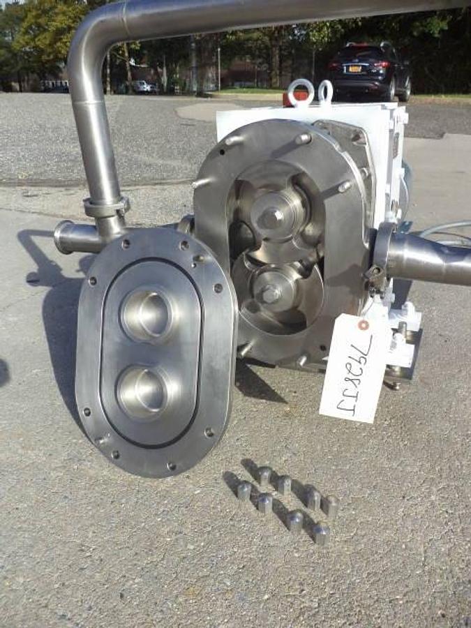 Used Fristam FKL-75 SS Positive Displacement Lobe Pump