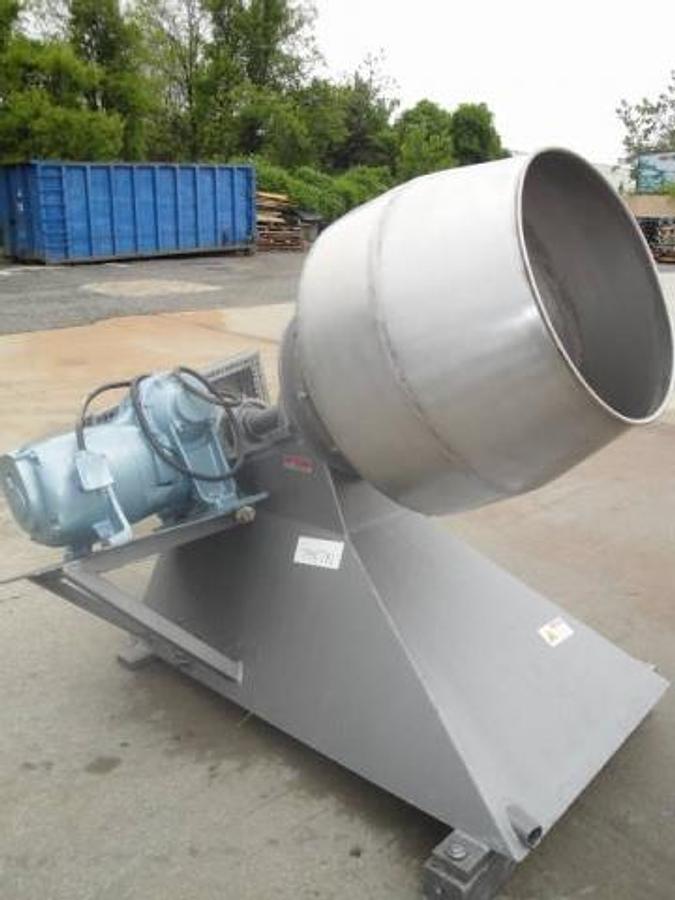 Used 27 In. Diameter Stainless Steel Coating Pan