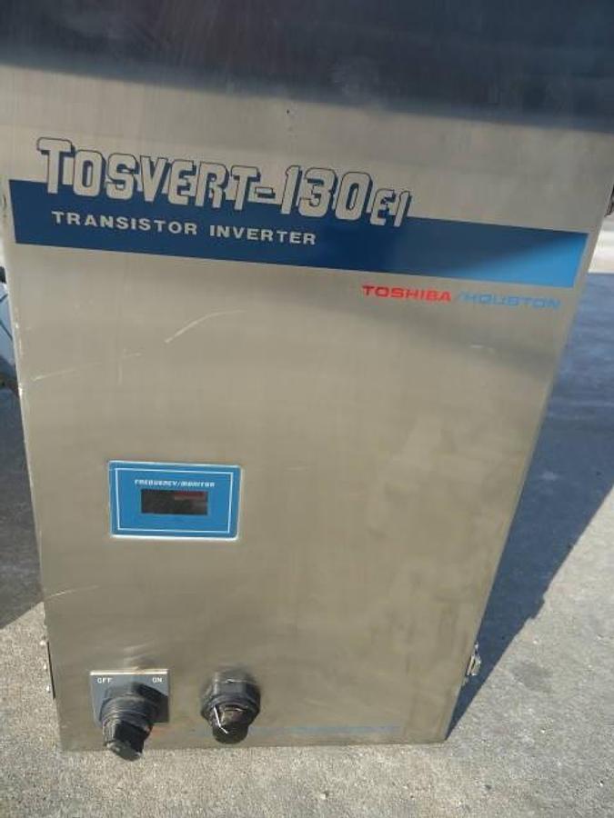 Used 48 In. Stokes Stainless Steel Coating Pan With Baffles & Variable Frequency Inverter