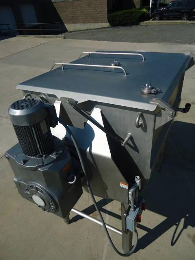 Used 42 Cu.ft. Apv Crepaco Sanitary Horizontal Paddle Blender, 70 Psi Jacket