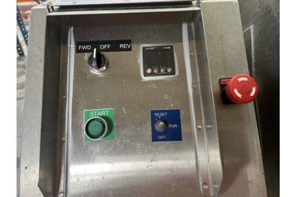 Used Daniels 200HD Stainless Steel Heavy Duty Double Acting Mixer, Tilt
