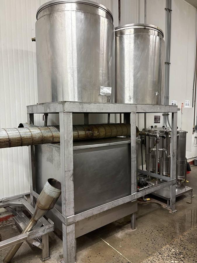 Used Heat & Control 12-24 SS Continuous Gas Fryer