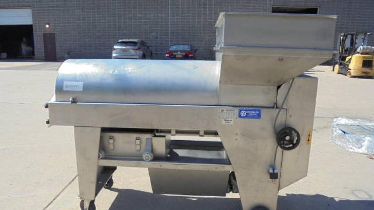 Used Enoveneta Grape Crusher/De-Stemmer, Stainless Steel