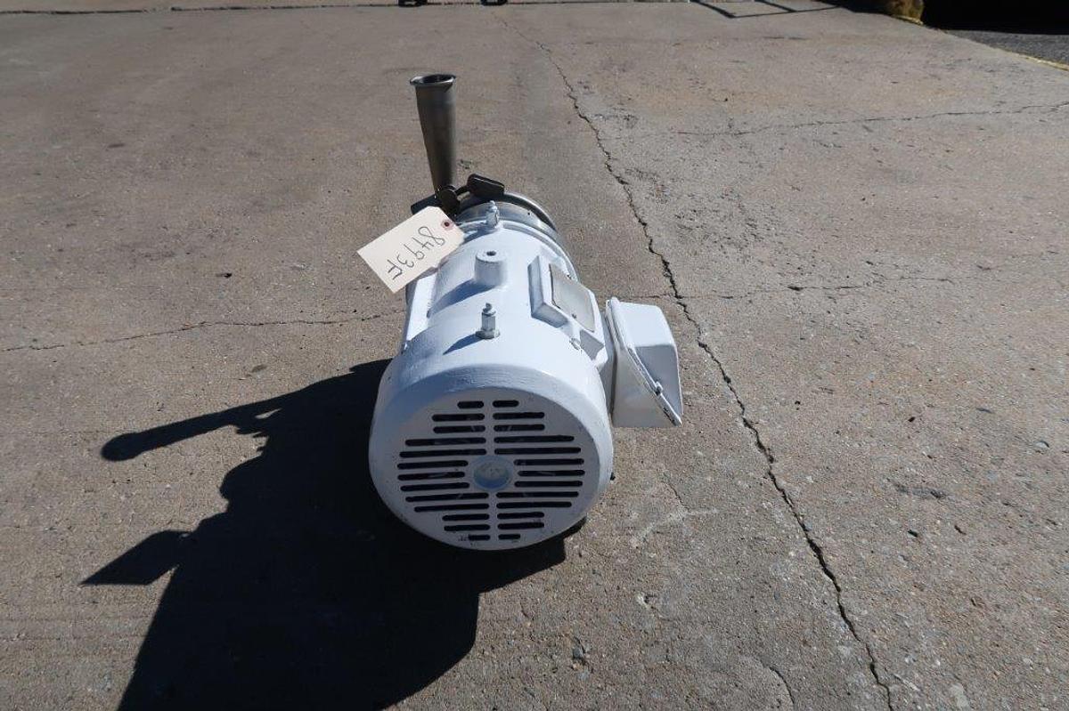 Used APV 2 In. X 2 In. Stainless Steel Sanitary Centrifugal Pump, 3 HP