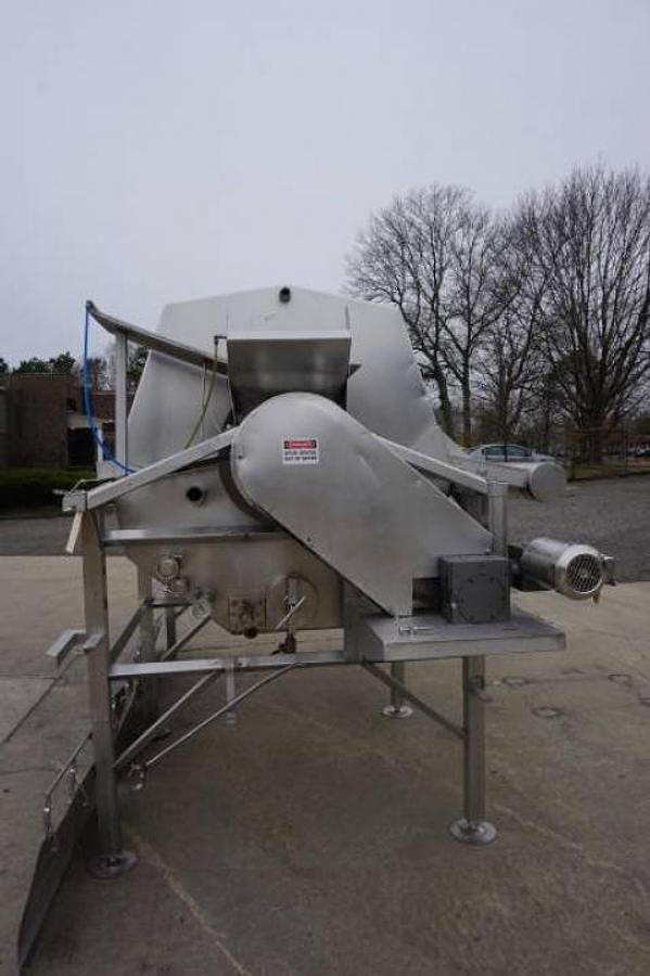 Used Hughes 48 In. Diameter Continuous Rotary Blancher/Cooker-