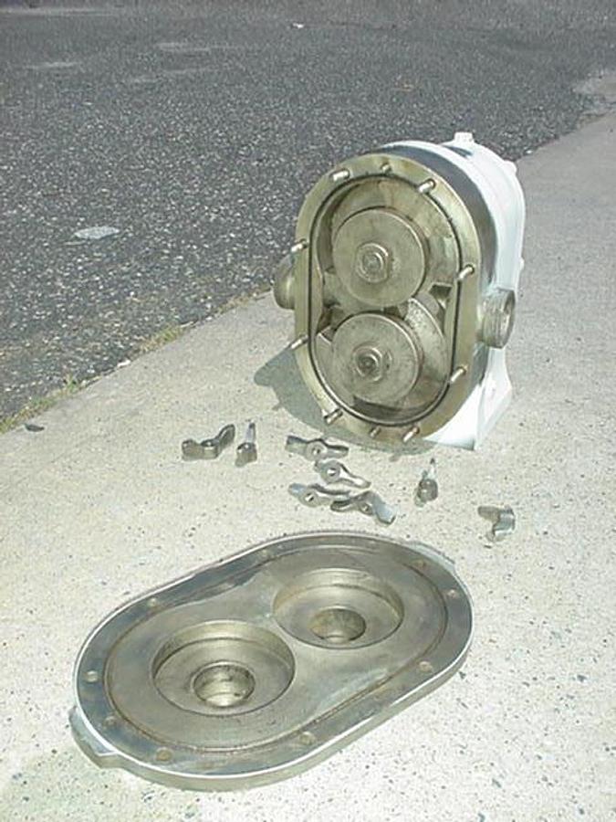 Used Waukesha Size 55 Positive Displacement Pump, No Drive