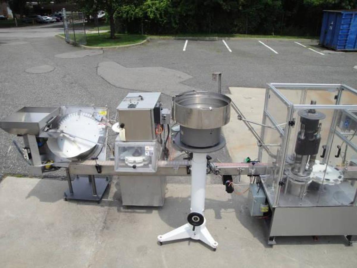 Used Anderson Pump Placing And Screw Capping System, Nasal Spray