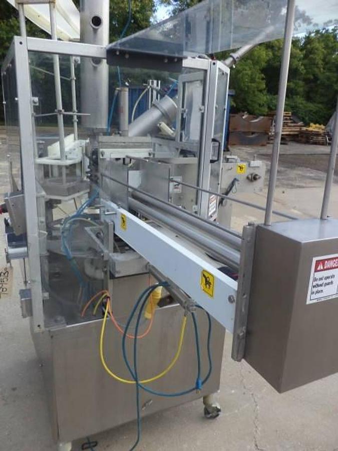 Used Holmatic QC-80 Rotary Cup Filler/Sealer/Overcapper, 6 In. Diameter Tooling
