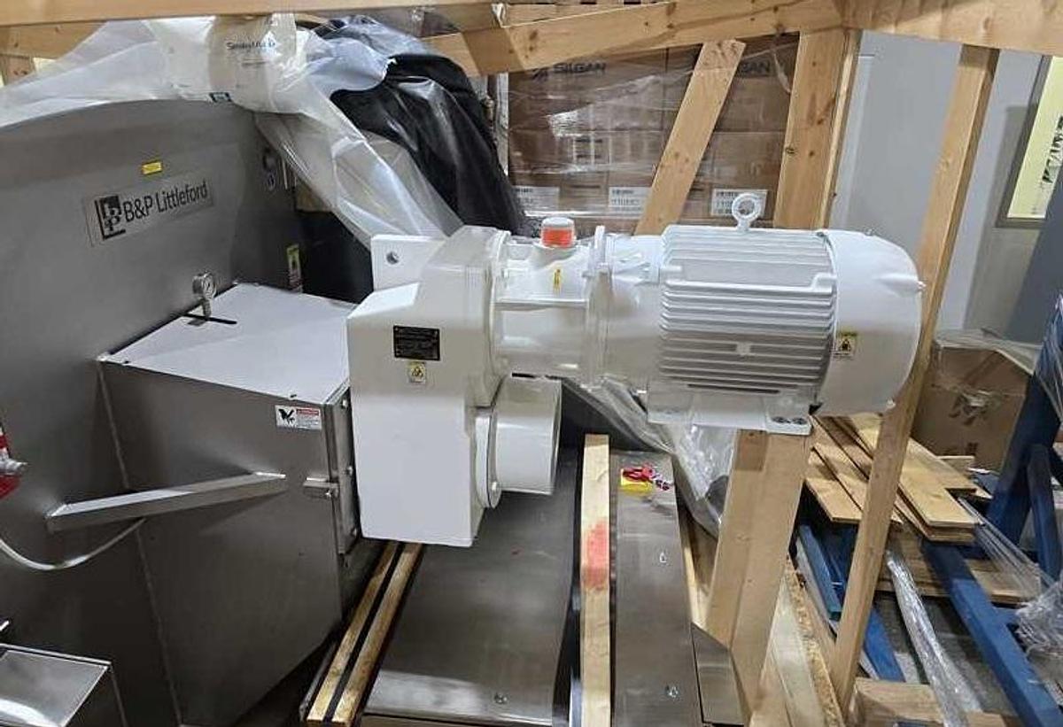 Used Littleford FKM-3000-E Sanitary SS Plow Mixer, Unused