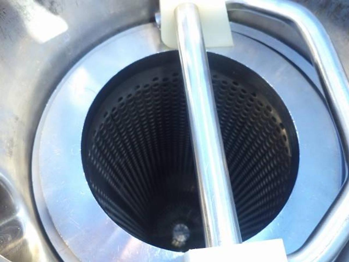 Used Alfa Laval 9 in. x 36 in. Twin Basket Filter, 316 Stainless Steel