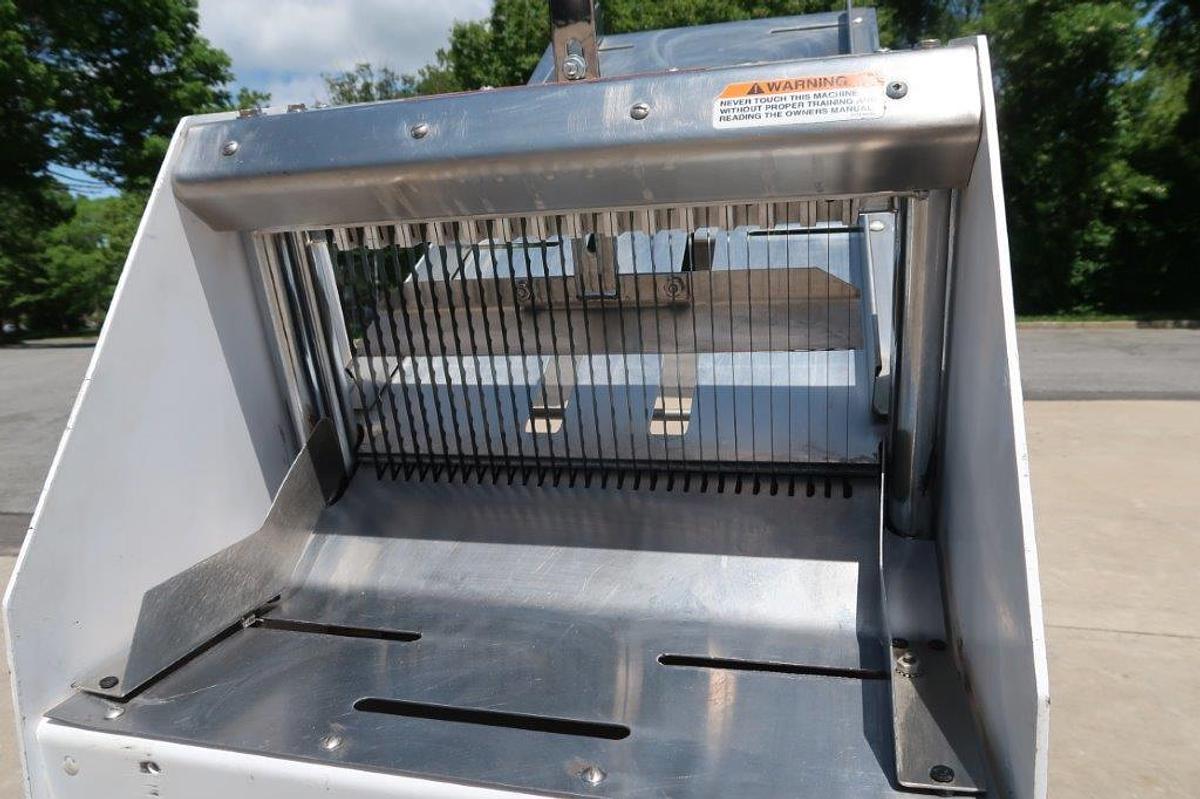 Used Berkel GMB .5 Bread Slicer, Single Phase Motor