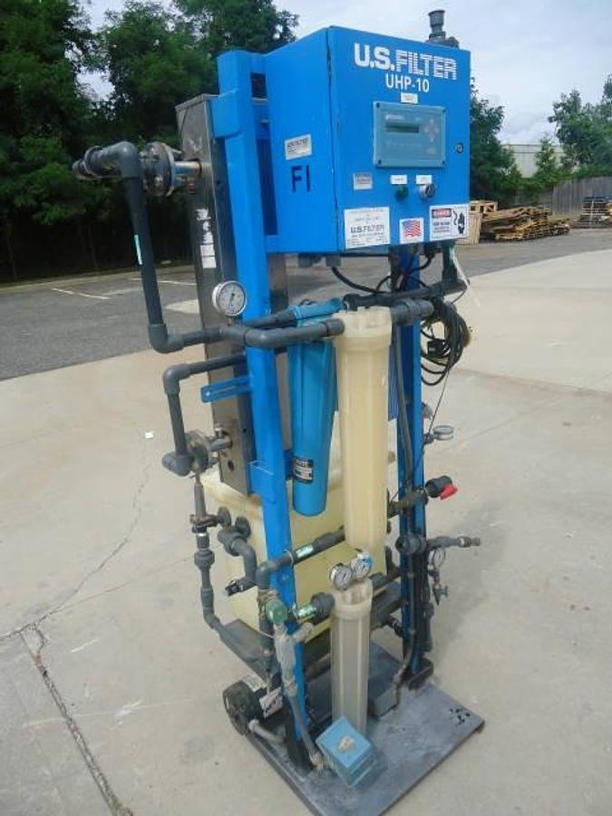 Used U.s Filter Water Treatment Ion Exchange/Ultra-High Purity Demineralization System