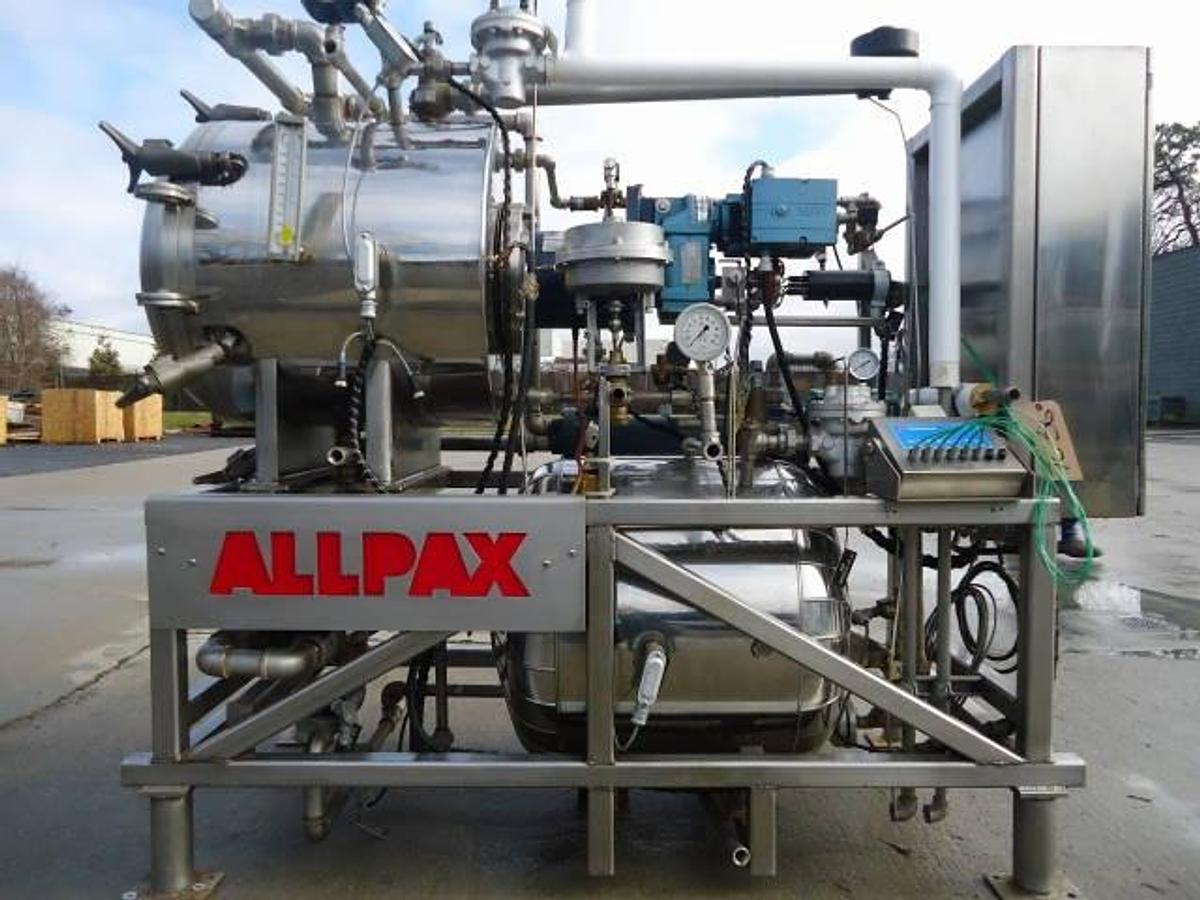 Used Allpax 2402 Stainless Steel R & D Retort, Programmable
