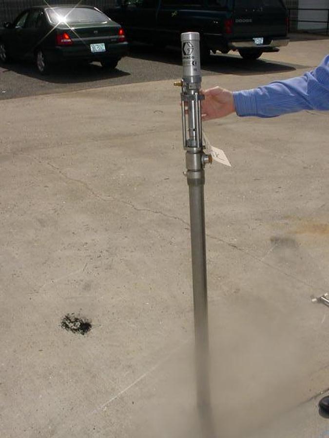 Used Graco “Fast-Flo” Air Operated Drum Pump, Ss