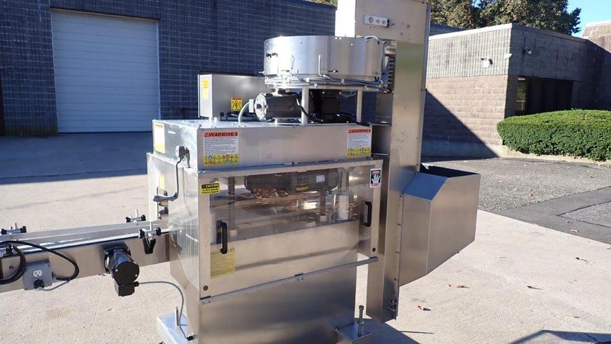 Used Kaps-All BA6 Automatic Overcapper/Press-on Capper, SS