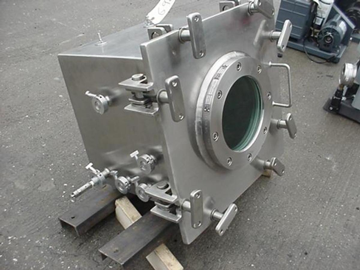 Used Pressure Products 16″ X 16″” X 16″ Pressure Chamber, Ss