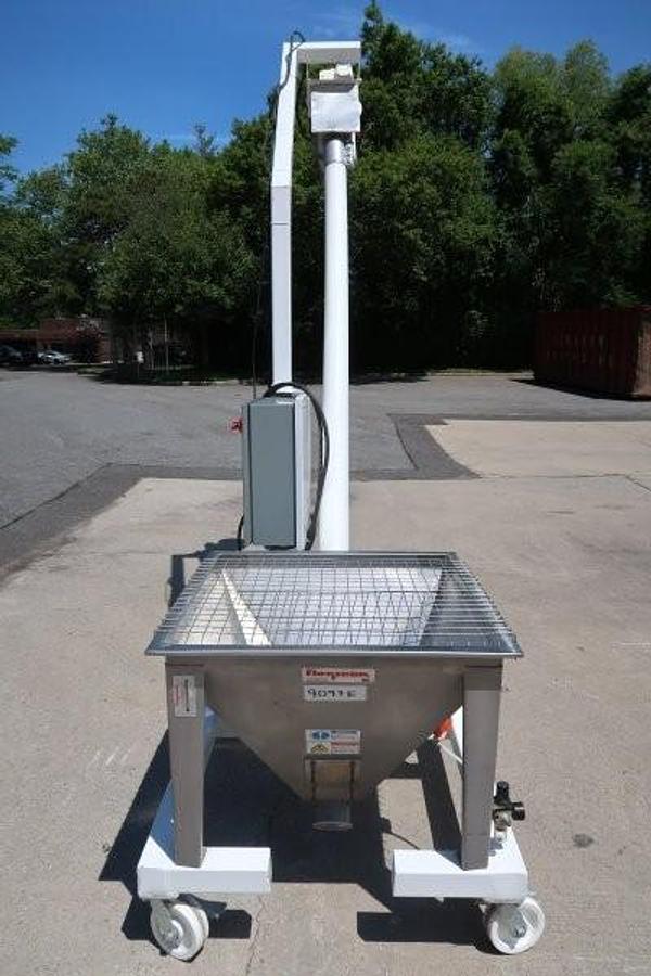 Used Flexicon Flexible Screw Conveyor, Portable