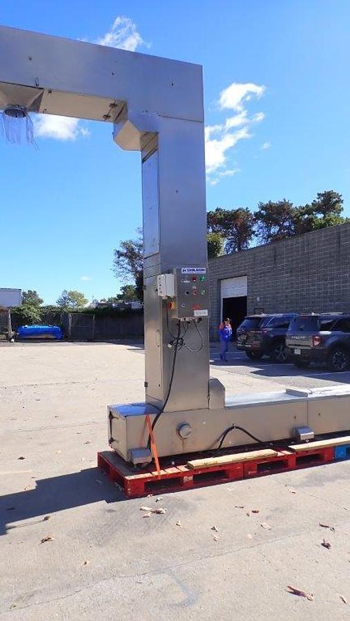 Used Ohlson 11 Ft. High Stainless Steel Bucket Elevator