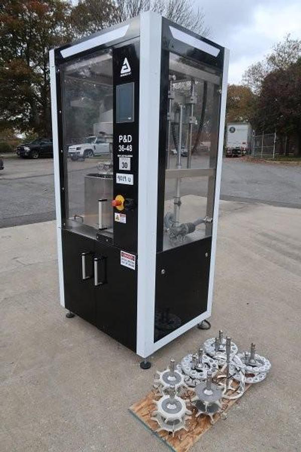 Used Adamus HT Automatic Polishing Machine, Pharmaceutical
