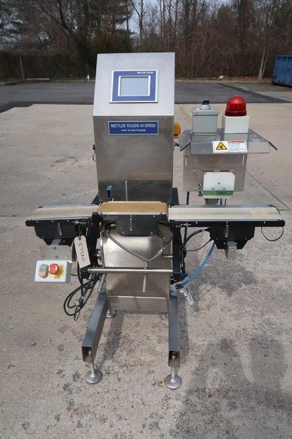 Used Mettler Toledo Hi-Speed Conveyorized Check Weighers, (2)