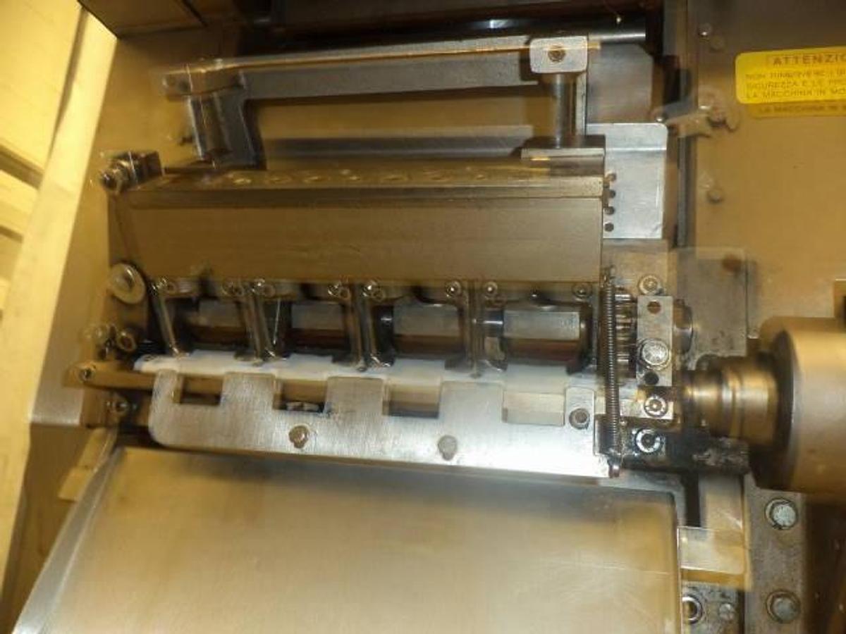 Used Toresani MR-265 4-Punch Tortellini Machine, Stainless Steel Cabinetry