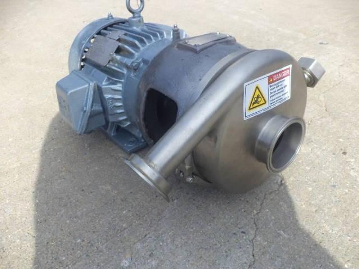 Used Crepaco 3 In.X 1-1/2 In. Stainless Steel Sanitary Centrifugal Pump