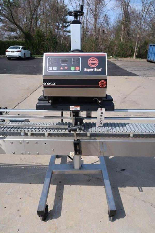 Used Enercon Superseal 75 Cap Induction Sealing Machine, Portable