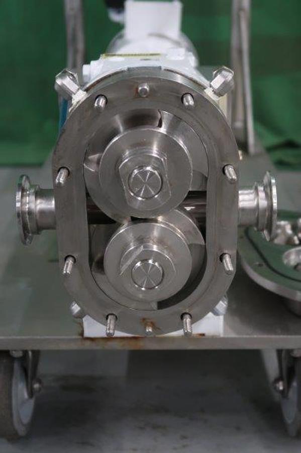 Used Waukesha 015 SS Positive Displacement Pump, Variable Speed