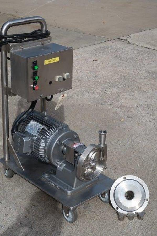 Used Fristam 7.5 HP Stainless Sanitary Centrifugal Pump