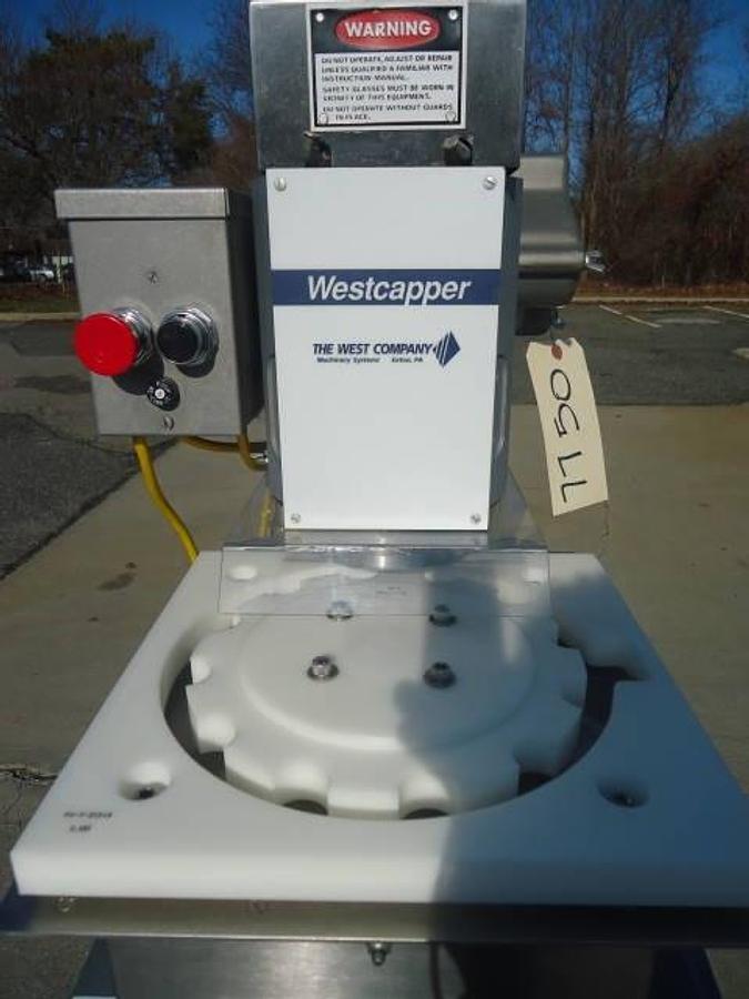 Used WestCapper PW-200T Capping Machine, Single Phase