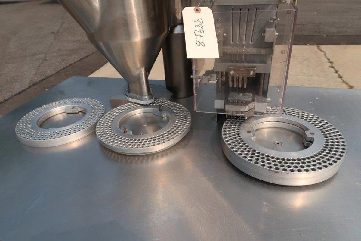 Used Capsugel Ultra 8 II Semi-Automatic Encapsulator, with Tooling