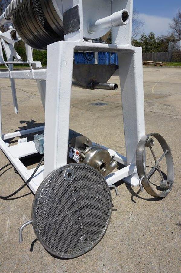 Used Star 12 In. Diameter Filter Press, 14 Sheet