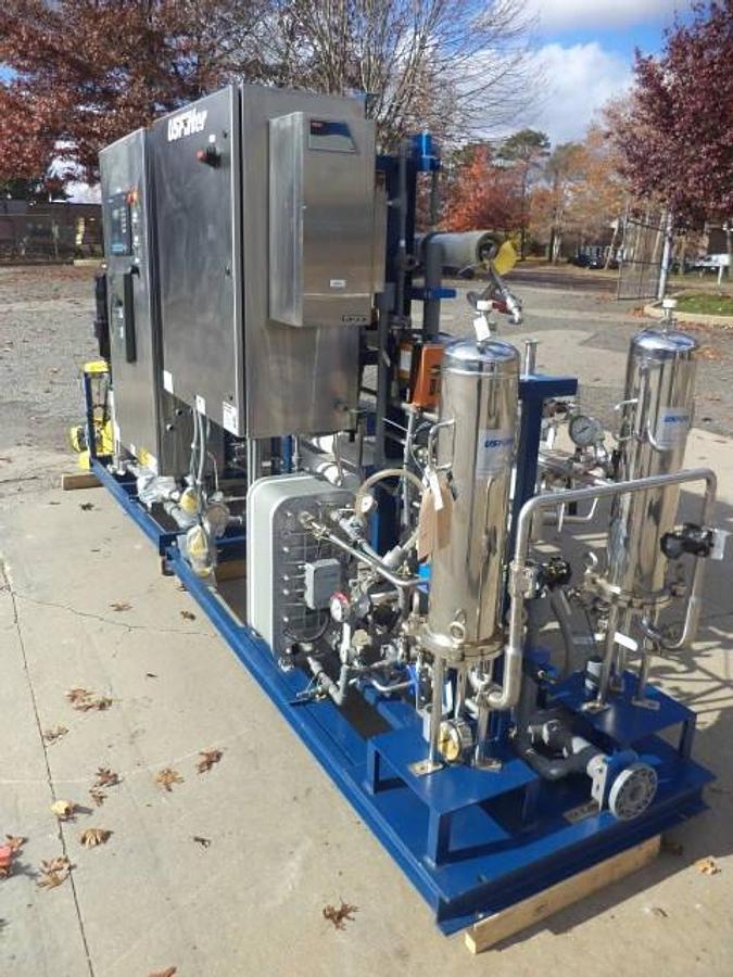 Used US Filter reverse osmosis filtration system