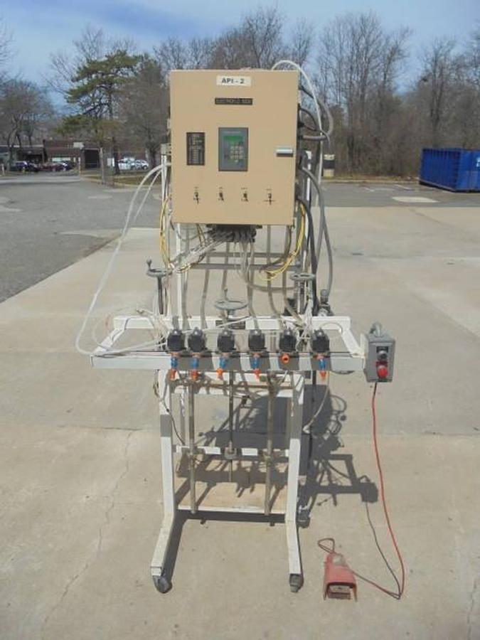 Used ELF Six Head “Electroflo 6000” Liquid Filler