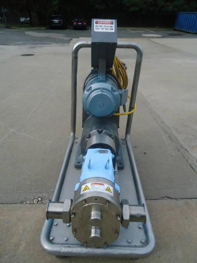 Used Waukesha  130 Positive Displacement Pump, Variable Speed