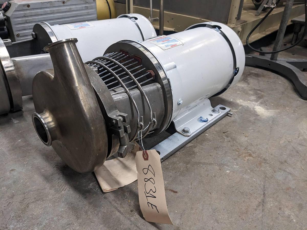 Used Waukesha 1.5 In. x 2 In. Sanitary Centrifugal Pump