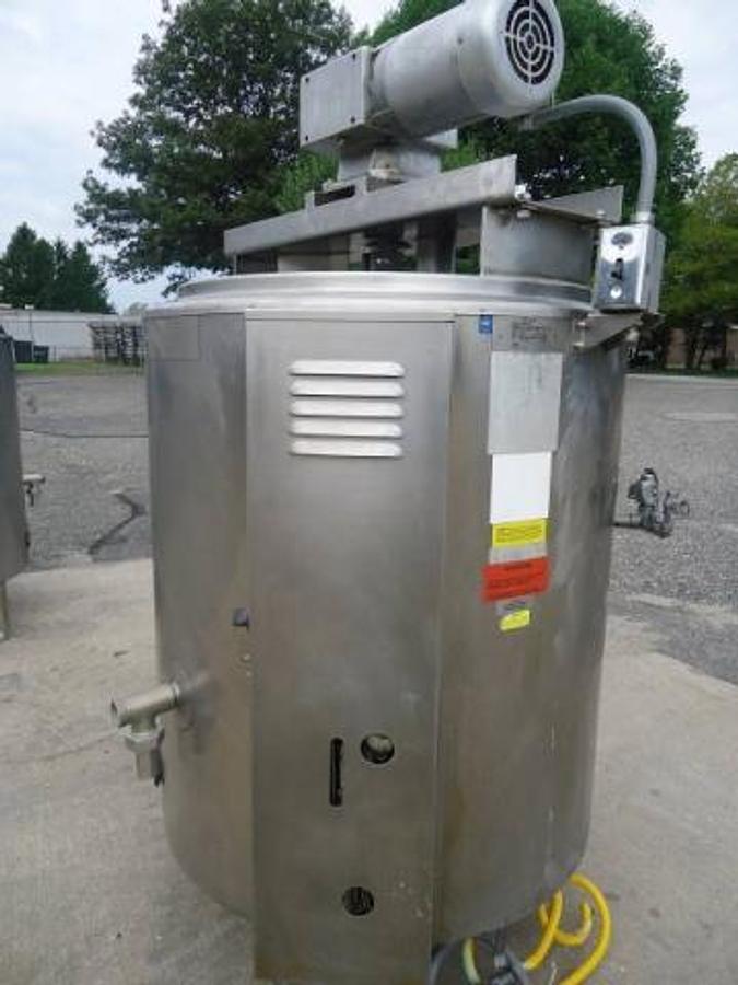 Used 80 Gallon Groen Self-Contained Gas Fired Scraper Kettle-