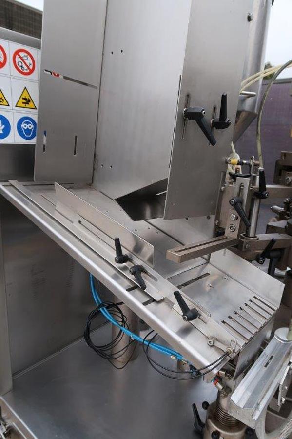 Used Axomatic Optima 900 Tube Filler/Sealer, 4,500 Tubes per Hour