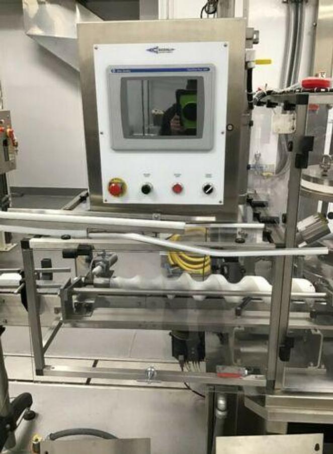 Used Cozzoli Versa-Fil 6 Head Rotary Positive Displacement Filling Machine, Up To 90 Containers Per Minute