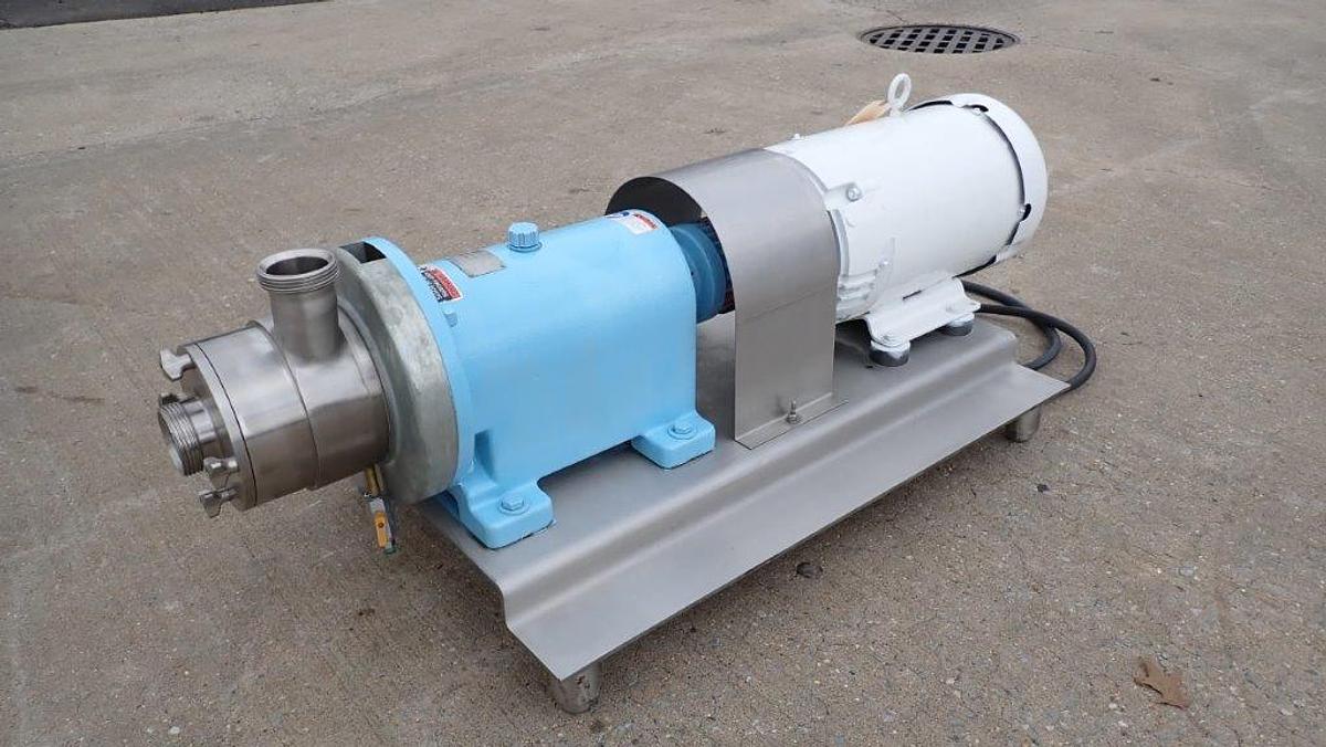Used Waukesha SP4 SS High Shear Pump, 10HP