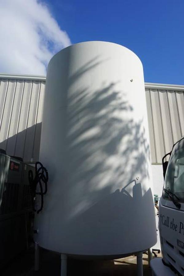 Used 3,000 Gallon Cherry Burrell SS Jacketed Tanks, (2)