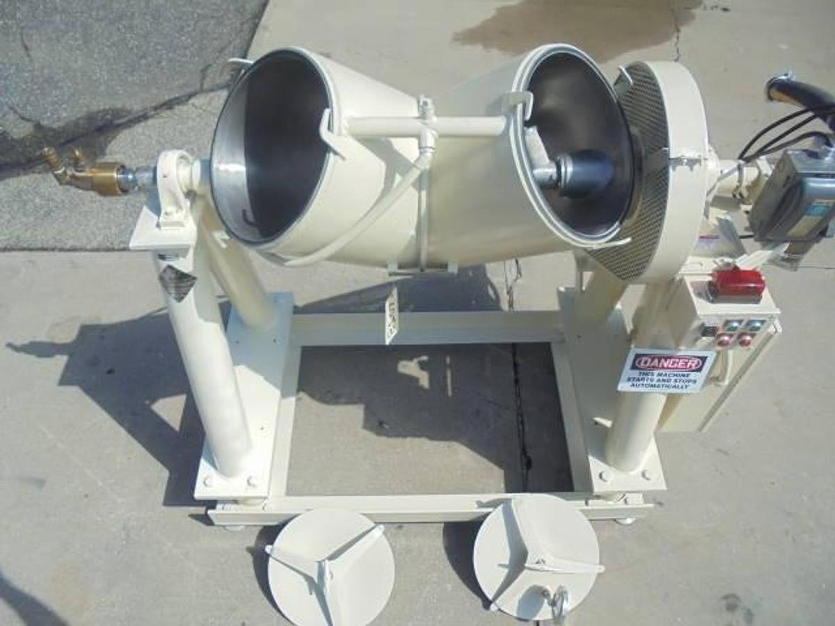 Used 3 Cu. Ft. Patterson Kelley Twin Shell “V” Vacuum Tumble Dryer, SS