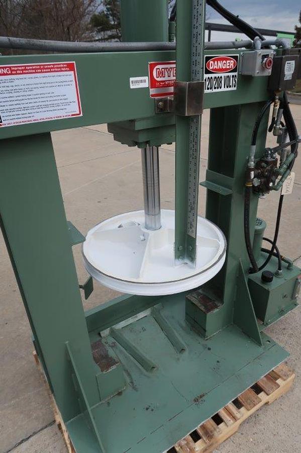 Used Myers RAM-350 Hydraulic Ram Discharge Press